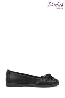 Black blowfish flats top