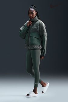 Dark green nike leggings discount