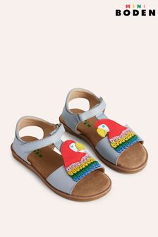 Boden Blue Fun Leather Sandals (B15804) | $62 - $70