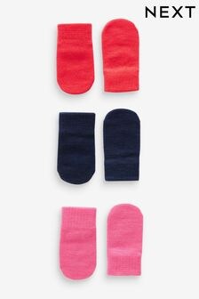 Navy,Pink & Purple Magic Mittens 3 Pack (3mths-6yrs) (B15853) | $9