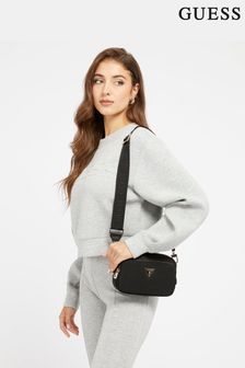 黑色 - Guess Eco Gemma Cross-body Bag (B15867) | NT$4,670