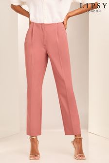 Lipsy Pink Smart Tailored Tapered Trousers (B16381) | ₪ 113