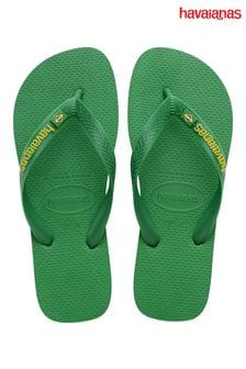 Зеленый - Havaianas Brasil Logo Neon Sandals (B16514) | €40