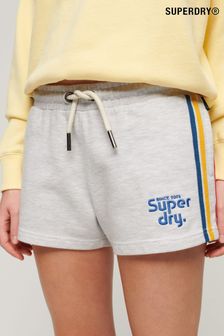 Superdry Grey Rainbow Side Stripe Logo Shorts (B16517) | €53