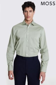MOSS Green Stretch Shirt (B16693) | $60