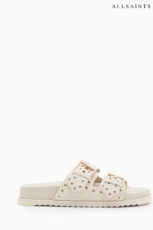 AllSaints White Khai Sandals (B16731) | OMR82