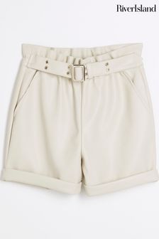 Cream shorts discount
