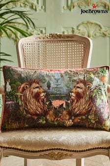 Joe Browns Orange Regal Lion Reversible Boudoir Cushion (B16992) | OMR15