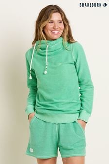 Brakeburn Green Seafoam Elise 100% Cotton Hoodie (B17034) | $103