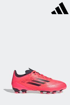 adidas Bright Red Kids F50 League Multi Ground Football Boots (B17458) | $86