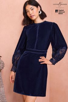 Next velvet dress best sale