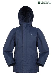 Mountain Warehouse Blue Kids Torrent Waterproof Jacket (B20296) | €41