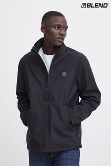 Črna - Blend lahka jakna s širokim ovratnikom (B20304) | €40