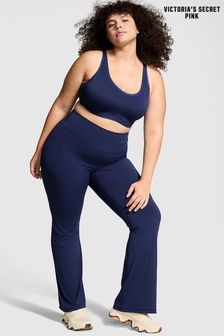 Victoria's Secret PINK Midnight Navy Blue Relay Compression Flared Leggings (B20377) | €52