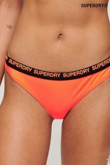 Superdry Orange Elastic Cheeky Bikini Briefs (B20408) | $51