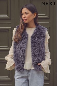 Next faux fur jackets best sale