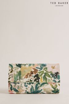 Ted Baker Lettaas Cream Painted Meadow Travel Wallet