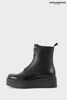 Vagabond Shoemakers Black Lace Up Ankle Casual Boots Next Luxembourg