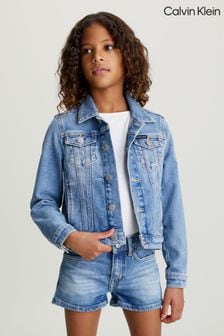 Calvin Klein Blue Mid Denim Jacket (B21416) | 421 QAR