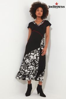 Joe Browns Black Spot The Difference Jersey Dress (B21537) | KRW128,100