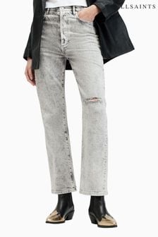 AllSaints Grey Edie Jeans (B21723) | $221