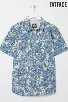 FatFace Blue Vintage Tropical Print Shirt (B21786) | 281 SAR