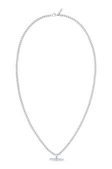 Orelia & Joe Curb Chain T-bar Drop Necklace (B21858) | 190 zł