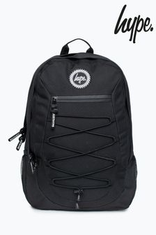 أسود - Hype. Crest Maxi Backpack (B22060) | 223 ر.ق