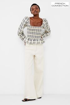 French Connection Ivy Check Top (B22267) | €84