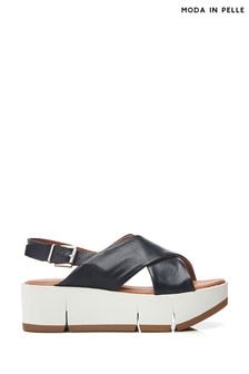 Moda in Pelle Ritika Crossover Chunky Back Sandals (B22406) | $204