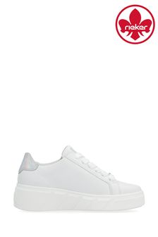 Rieker Womens Evolution Zipper White Shoes (B22637) | 123 €