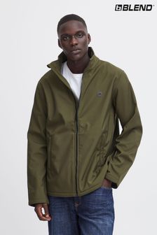 Zelena - Blend lahka jakna s širokim ovratnikom (B22647) | €40