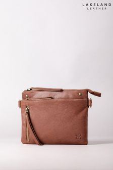 棕色 - Lakeland Leather Mini Harstone Cross-body  Bag (B22683) | NT$2,100