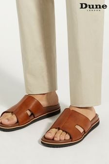 Dune London Brown Insight Chunky Sole Footbed Sandals (B22720) | €99