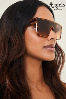 Accessorize Brown Flat Lense Visor Sunglasses (B22751) | kr310