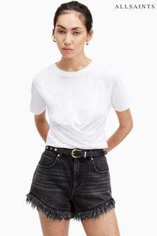 AllSaints White Mallinson T-Shirt (B22815) | KRW104,600
