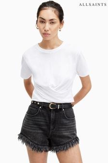 AllSaints White Mallinson T-Shirt (B22815) | $84