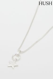 Hush Silver Tone Star Pendant Necklace (B22892) | HK$566