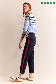 Boden Blue Petite Barnsbury Chinos Trousers (B23083) | OMR39