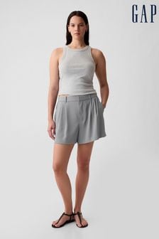 Gap Grey 365 High Waisted Shorts (B23116) | kr454