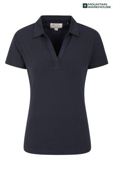 Mountain Warehouse Blue Womens UV Polo Shirt (B23458) | KRW53,400