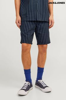 JACK & JONES Blue Seersucker Stripe Summer Shorts (B23493) | €40