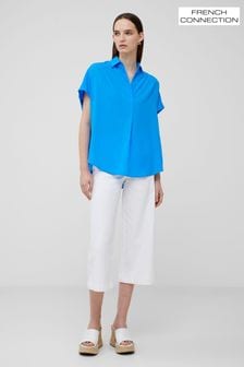 French Connection Crepe Light Sleeveless Popover Shirt (B23510) | HK$360