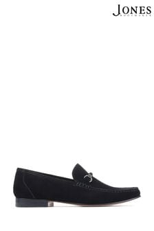 حذاء سهل اللبس سويد أسود Ramsgate من Jones Bootmaker (B23530) | ‏701 ر.س‏