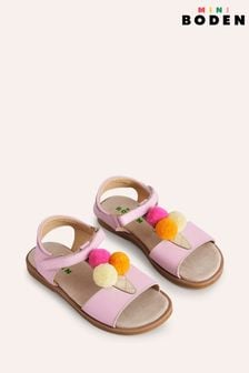 Boden Pink Fun Ice Cream Leather Sandals (B23580) | Kč1,545 - Kč1,745