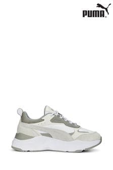 Puma White Womens Cassia Mix Sneakers (B23615) | AED360