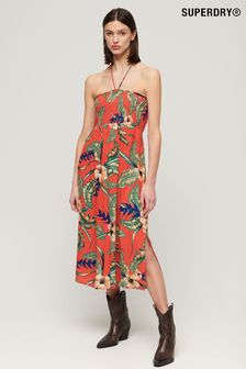 Пляжное платье миди со сборками Superdry (B23632) | €76