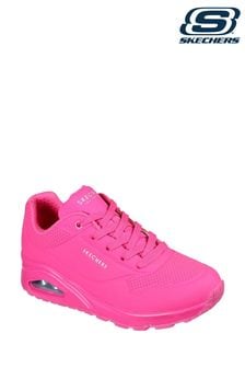 Skechers Pink Uno Night Shades Trainers (B23891) | €101