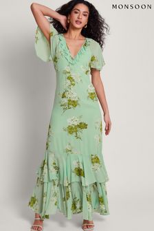 Monsoon Rowena Ruffle Dress (B24511) | 172 €