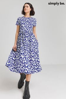 Ультрамягке платье миди с карманами Simply Be (B24589) | €34
